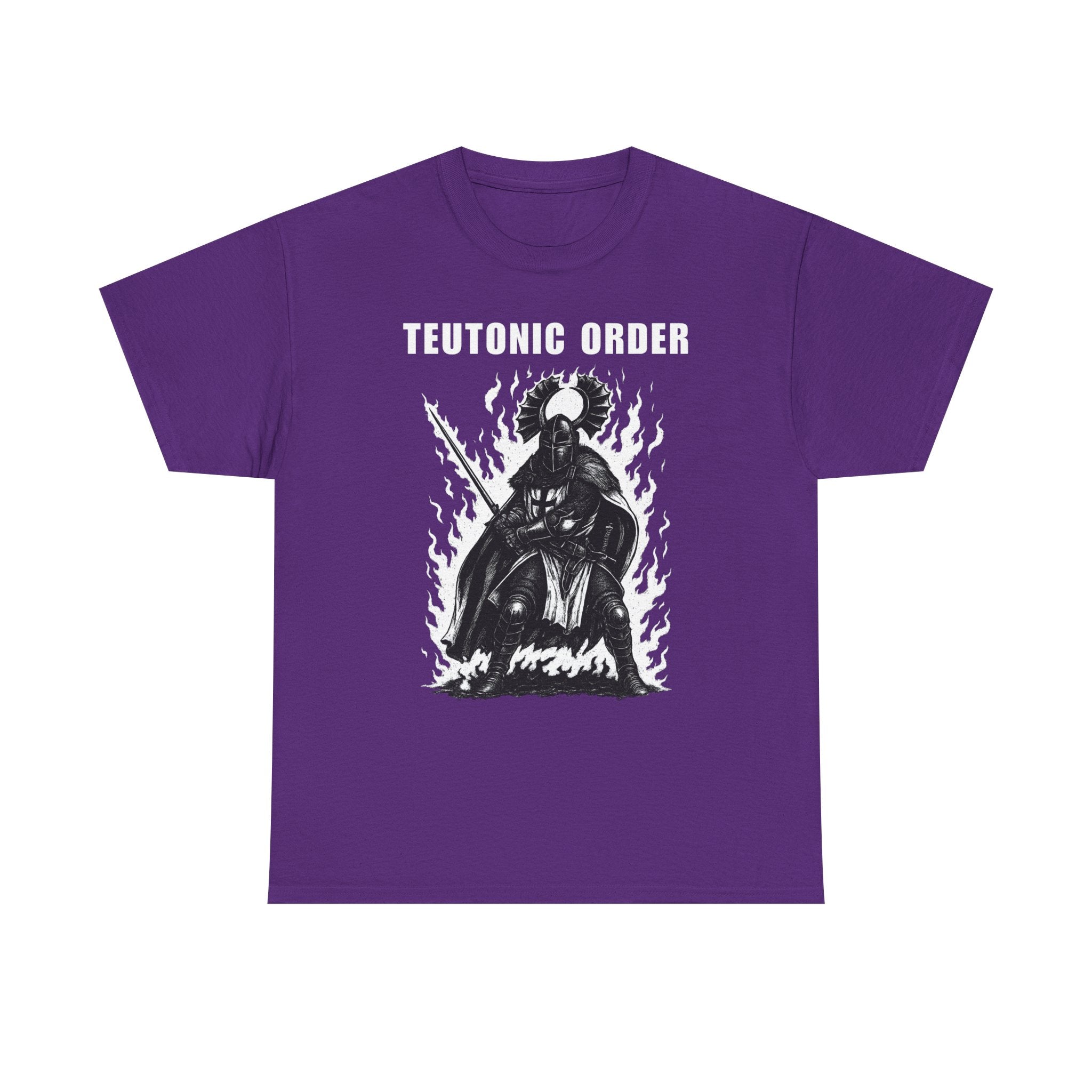 Teutonic Order Graphic Tee, Unisex Heavy Cotton Shirt