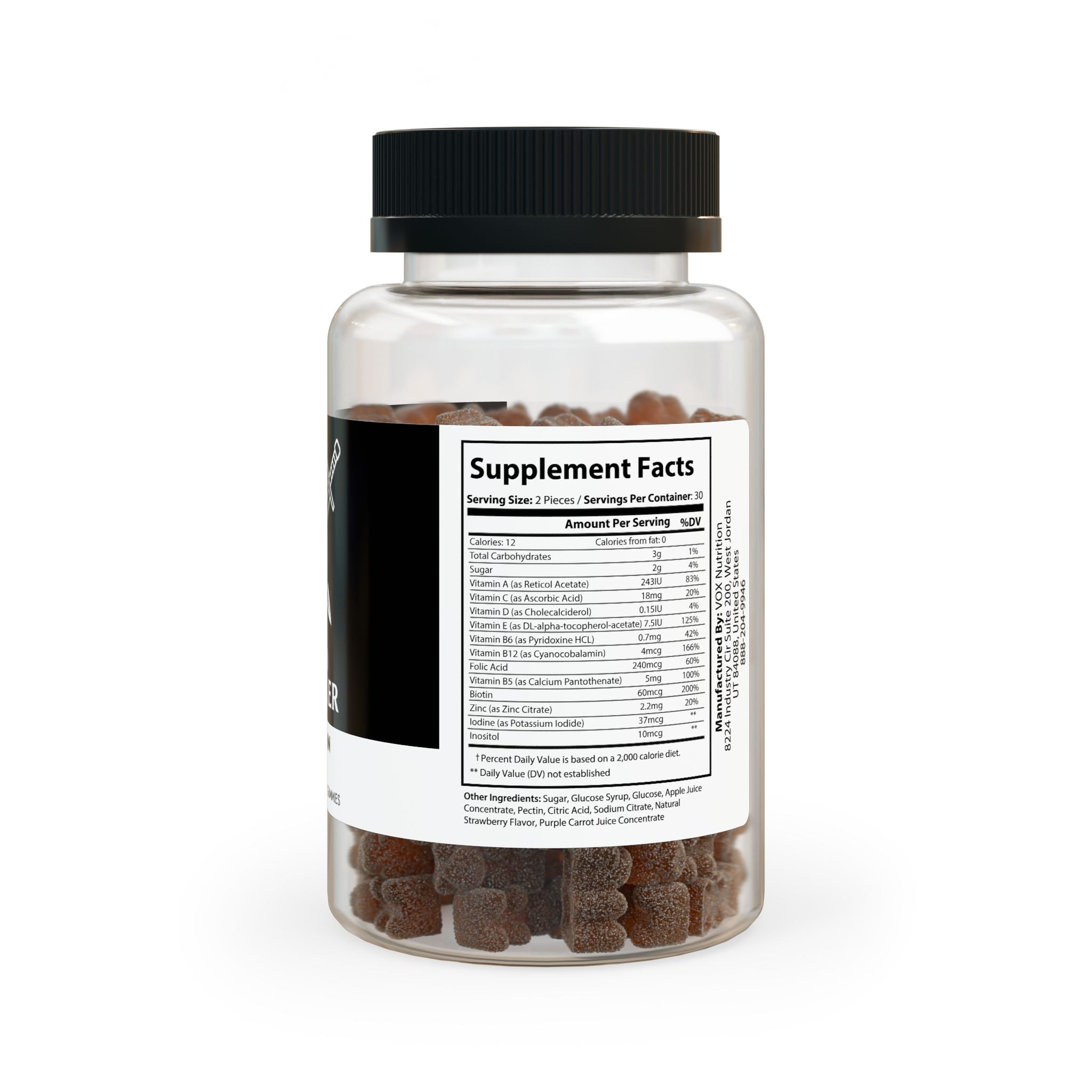 The Based Berserker Multivitamin Gummies for Adults (60 Gummies)