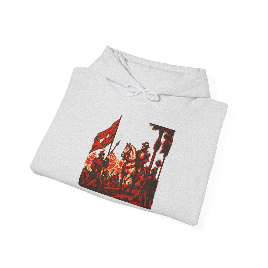 Conquistador Hooded Sweatshirt Conquistador Graphic Sweatshirt