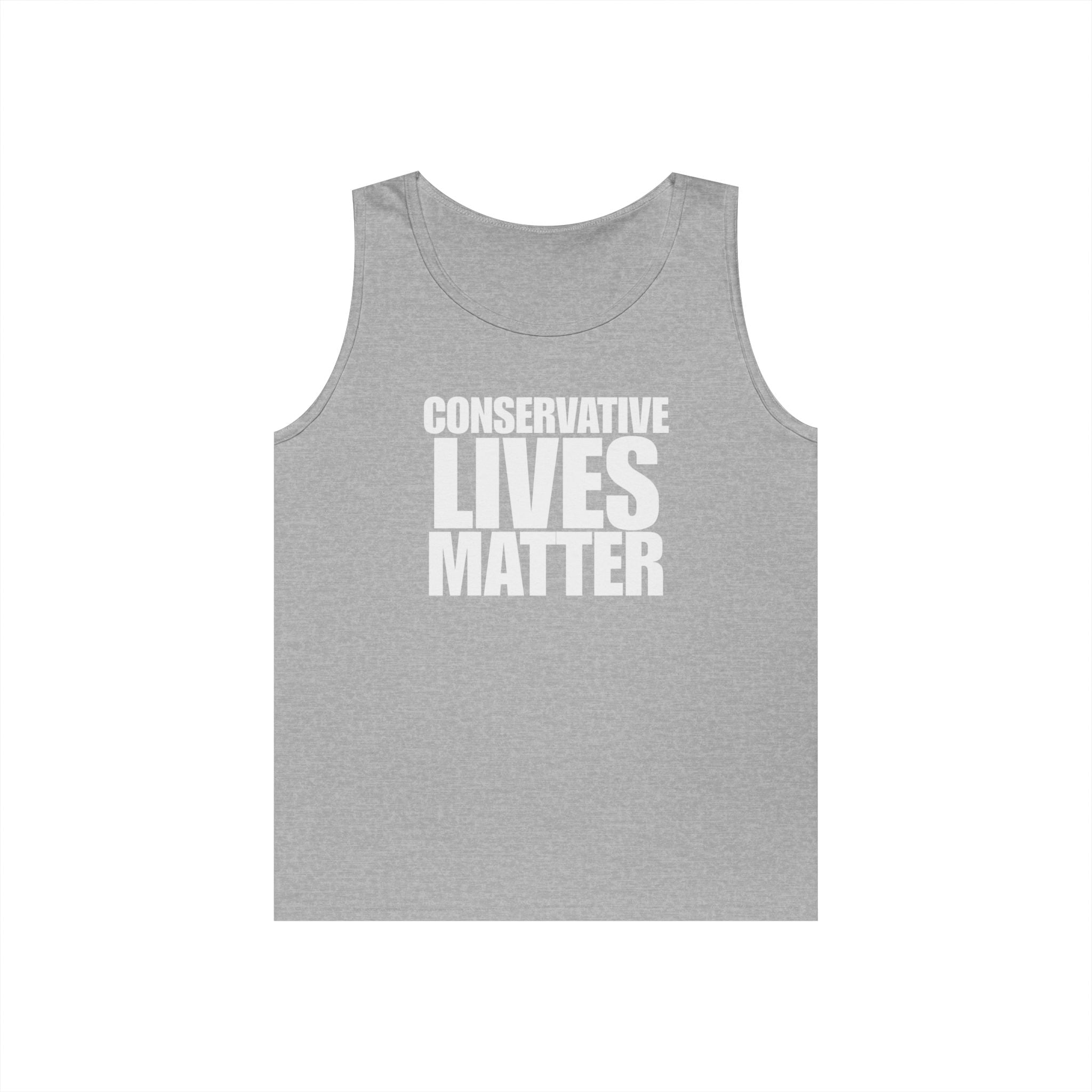 Conservative Lives Matter Heavy Cotton Tank Top