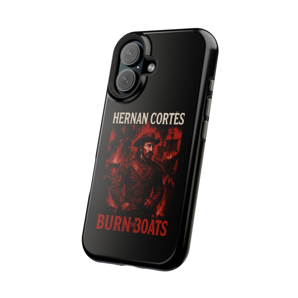 Hernan Cortes Impact-Resistant Magnetic Phone Case