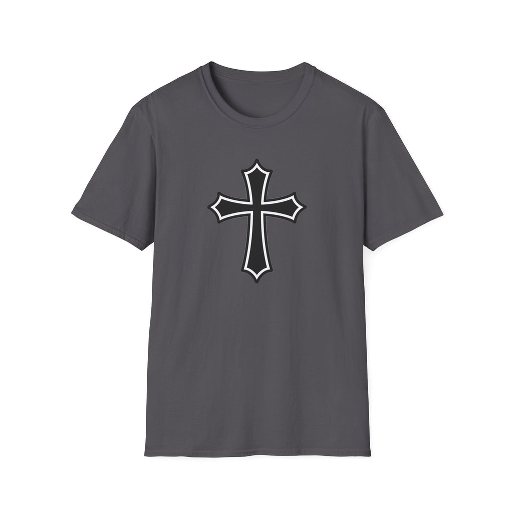 Medieval Style Cross Softstyle T-Shirt