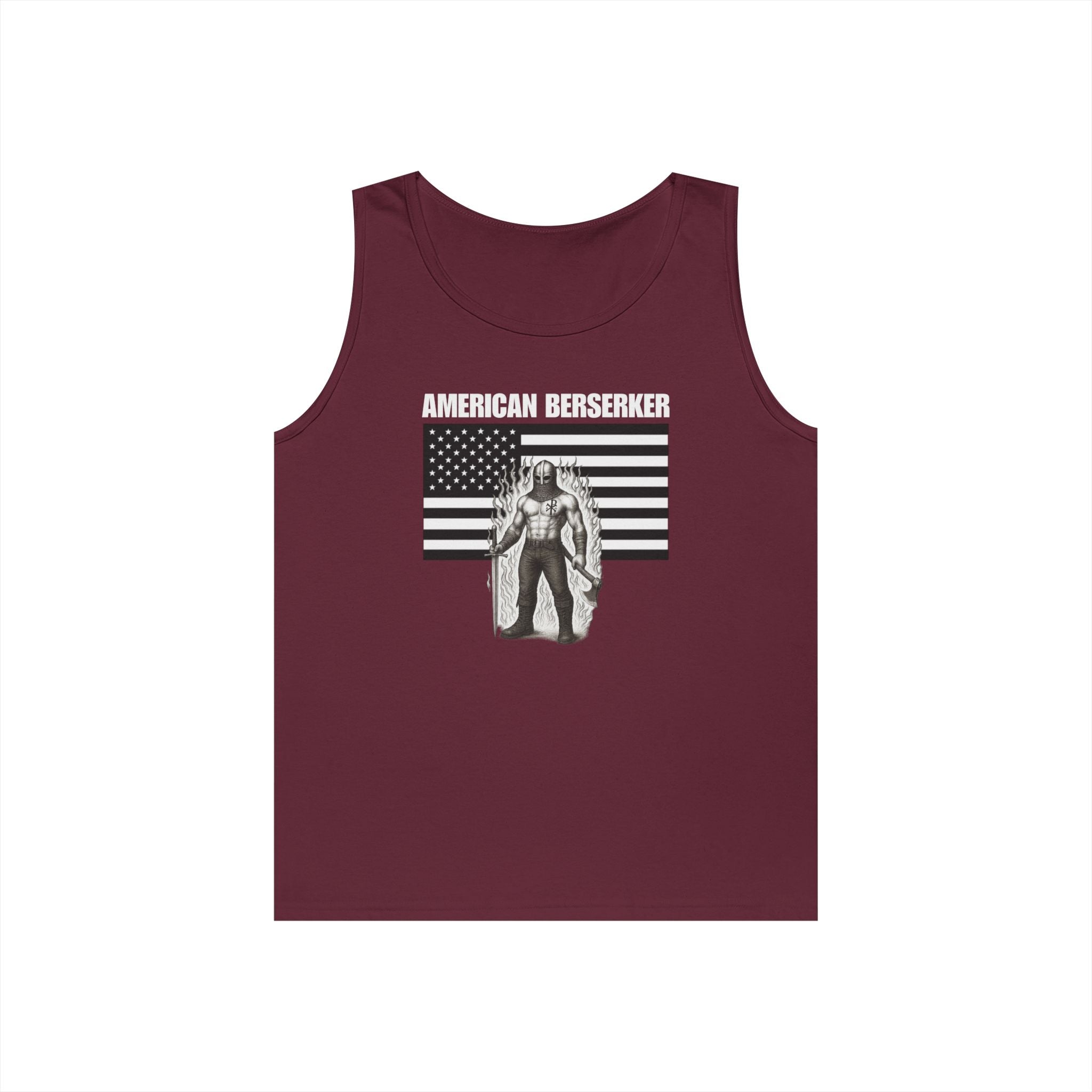 American Berserker Alt Design 3 Heavy Cotton Tank Top