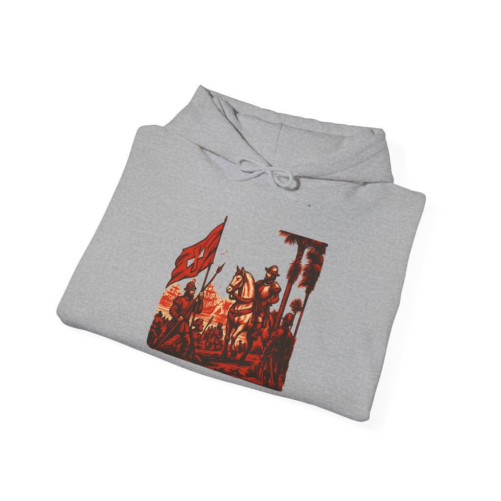 Conquistador Hooded Sweatshirt Conquistador Graphic Sweatshirt