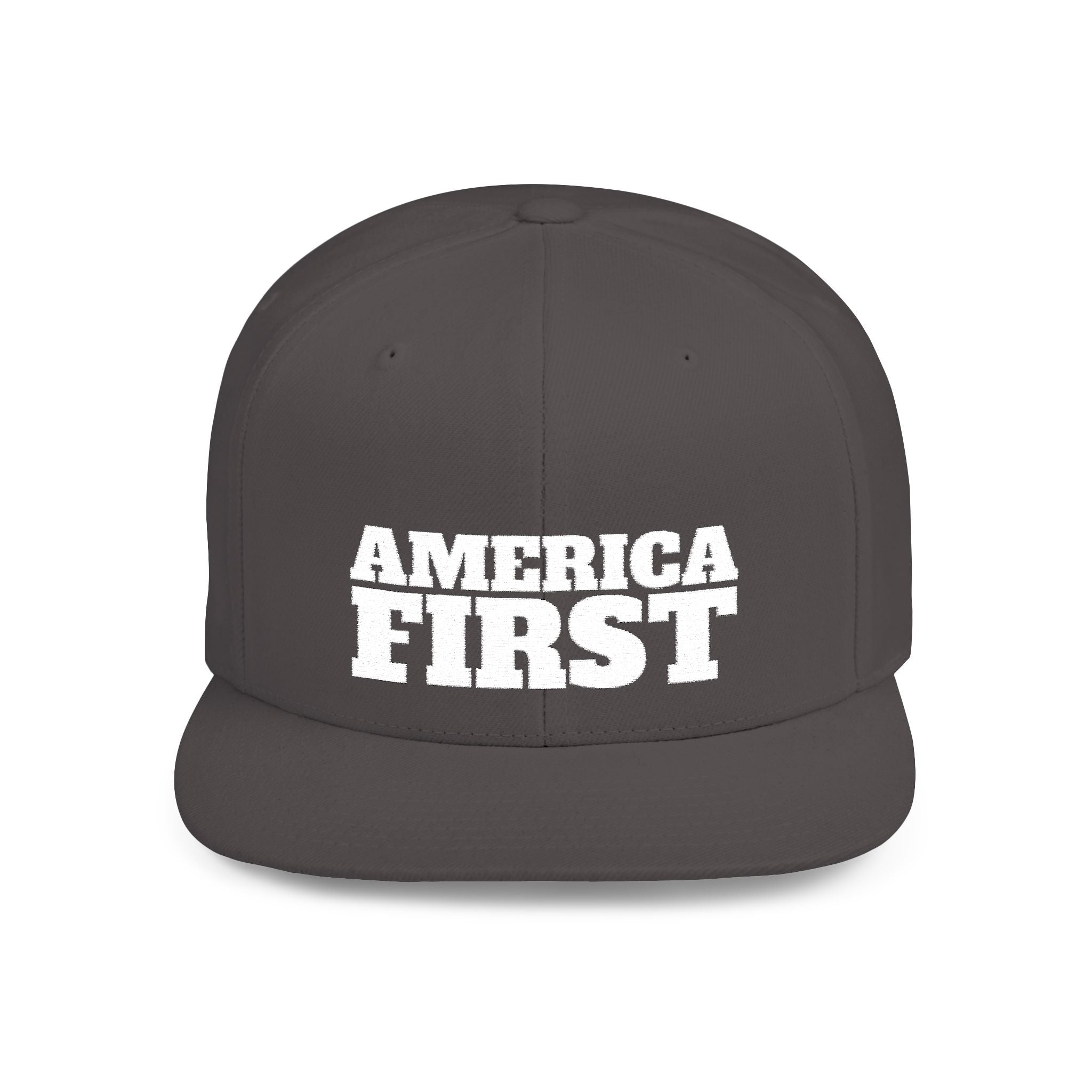 America First Snapback Cap, America First Adjustable Baseball Cap