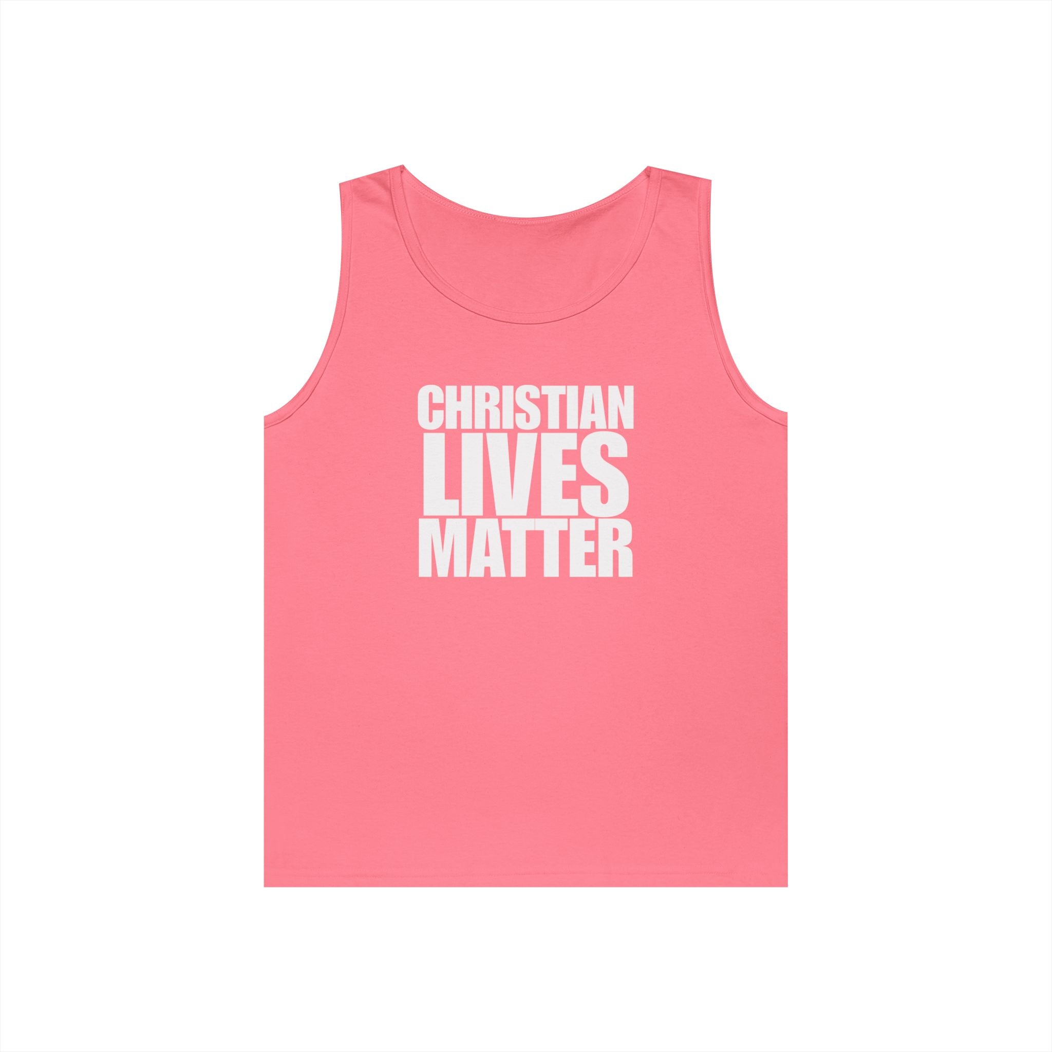 Christian Lives Matter Heavy Cotton Tank Top