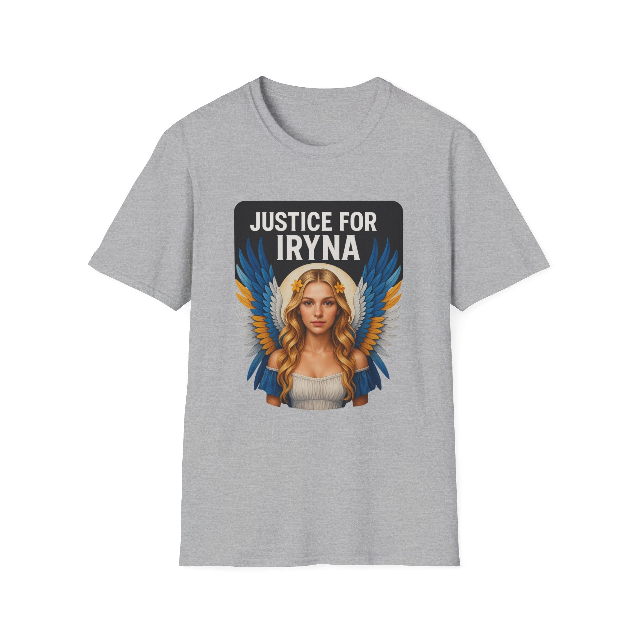 Justice For Iryna T-Shirt | Unisex Softstyle Tee, Activism Apparel, Statement Shirt