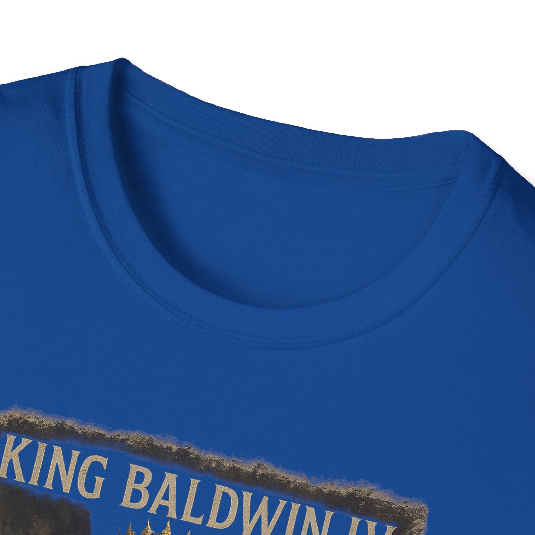 King Baldwin IV Graphic Unisex Softstyle T-Shirt