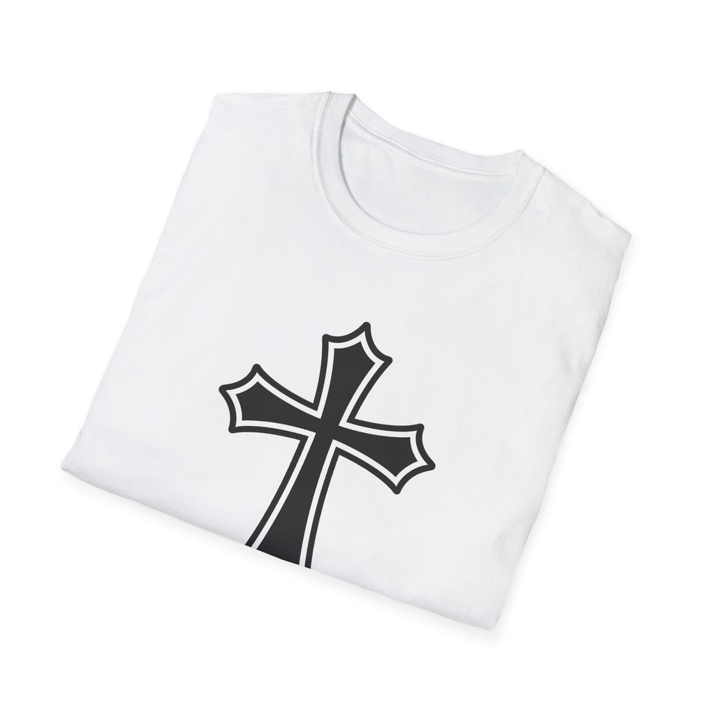 Medieval Style Cross Softstyle T-Shirt