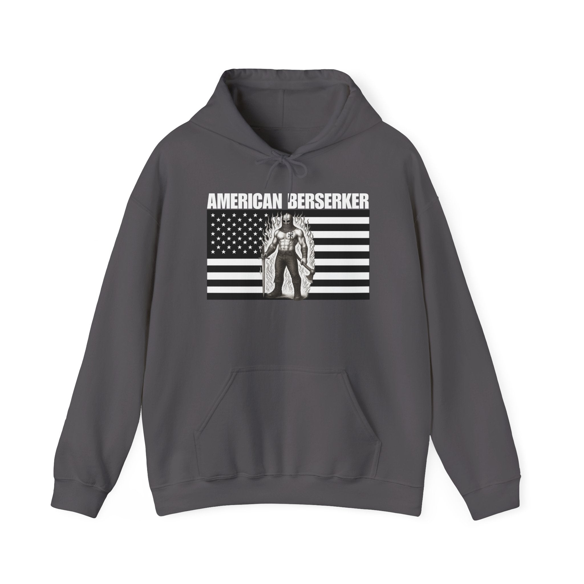 American Berserker Pull Over Hoodie Sweatshirt