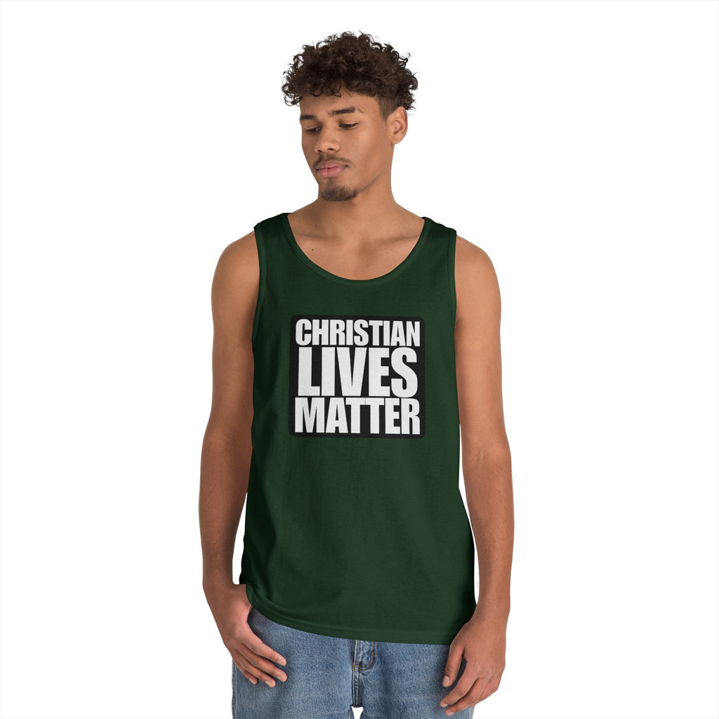 Christian Lives Matter Alt Design Heavy Cotton Tank Top