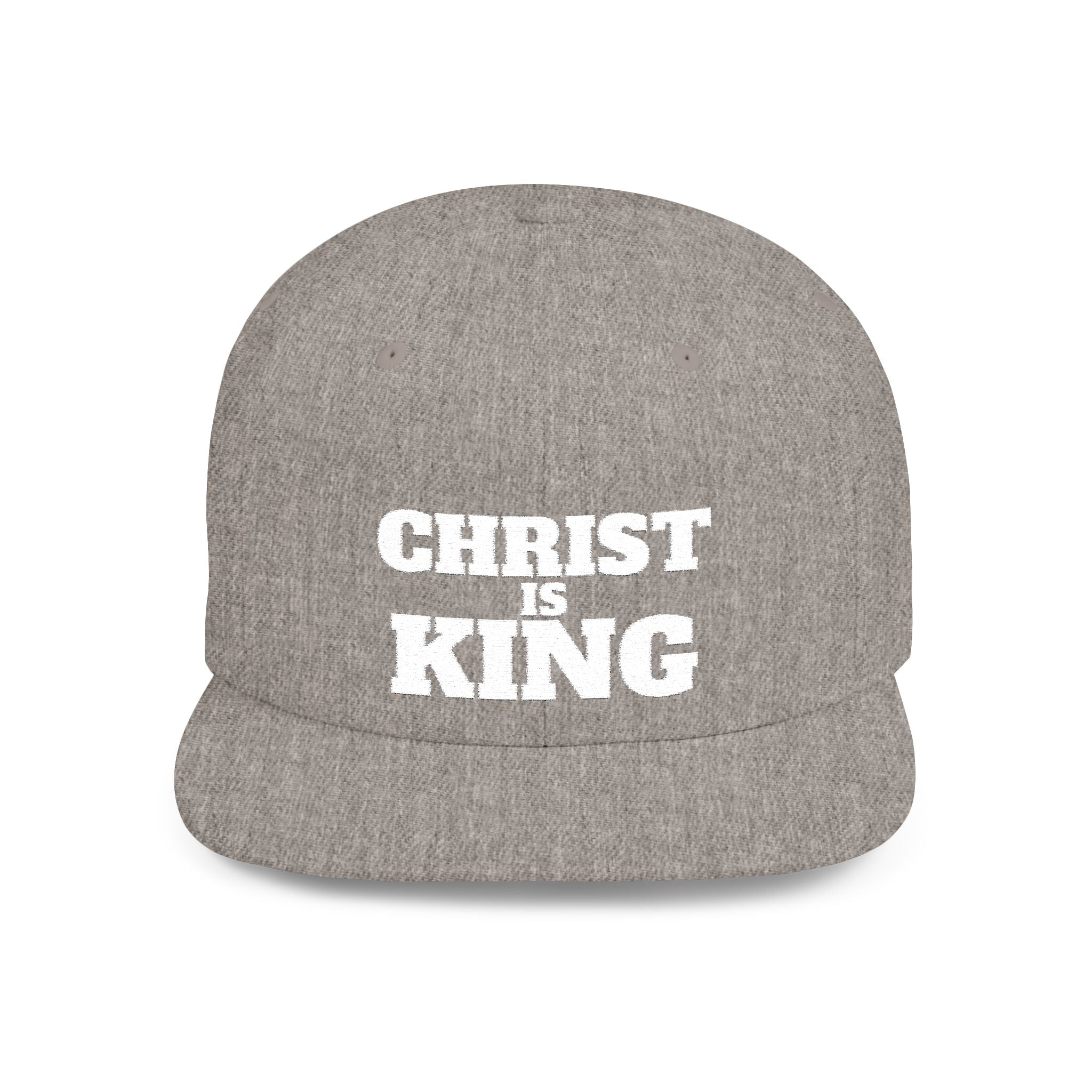Christ is King Snapback Hat, Christ is King Flat Bill Cap