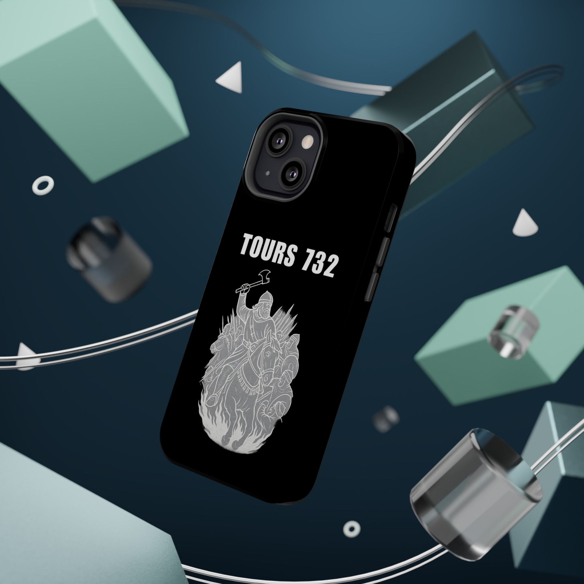 Battle of Tours Charles "The Hammer" Martel Magnetic Impact-Resistant Cases