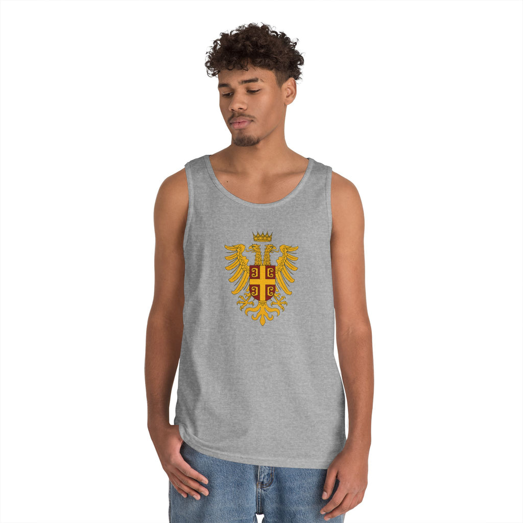 Byzantine Eagle Royal Crest Unisex Heavy Cotton Tank Top