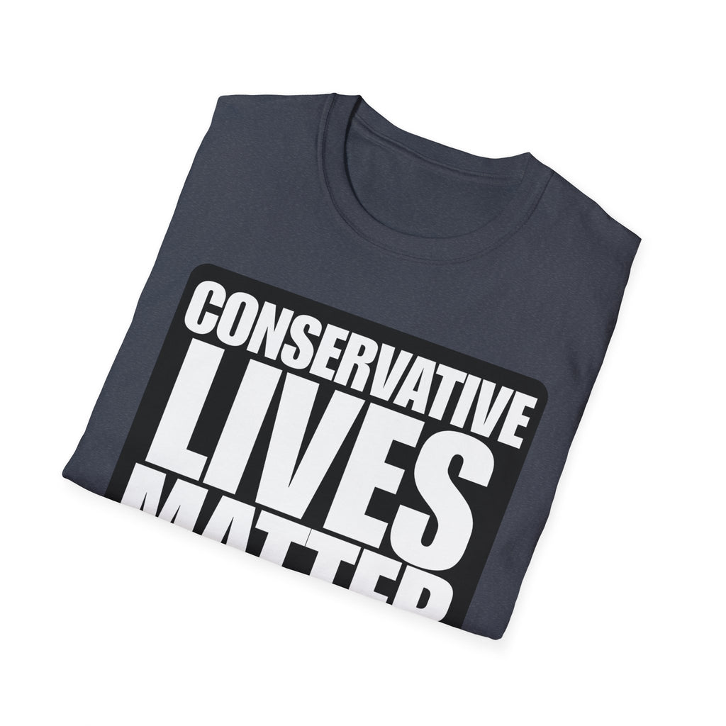 Conservative Lives Matter Alt Design Graphic Cotton T-Shirt
