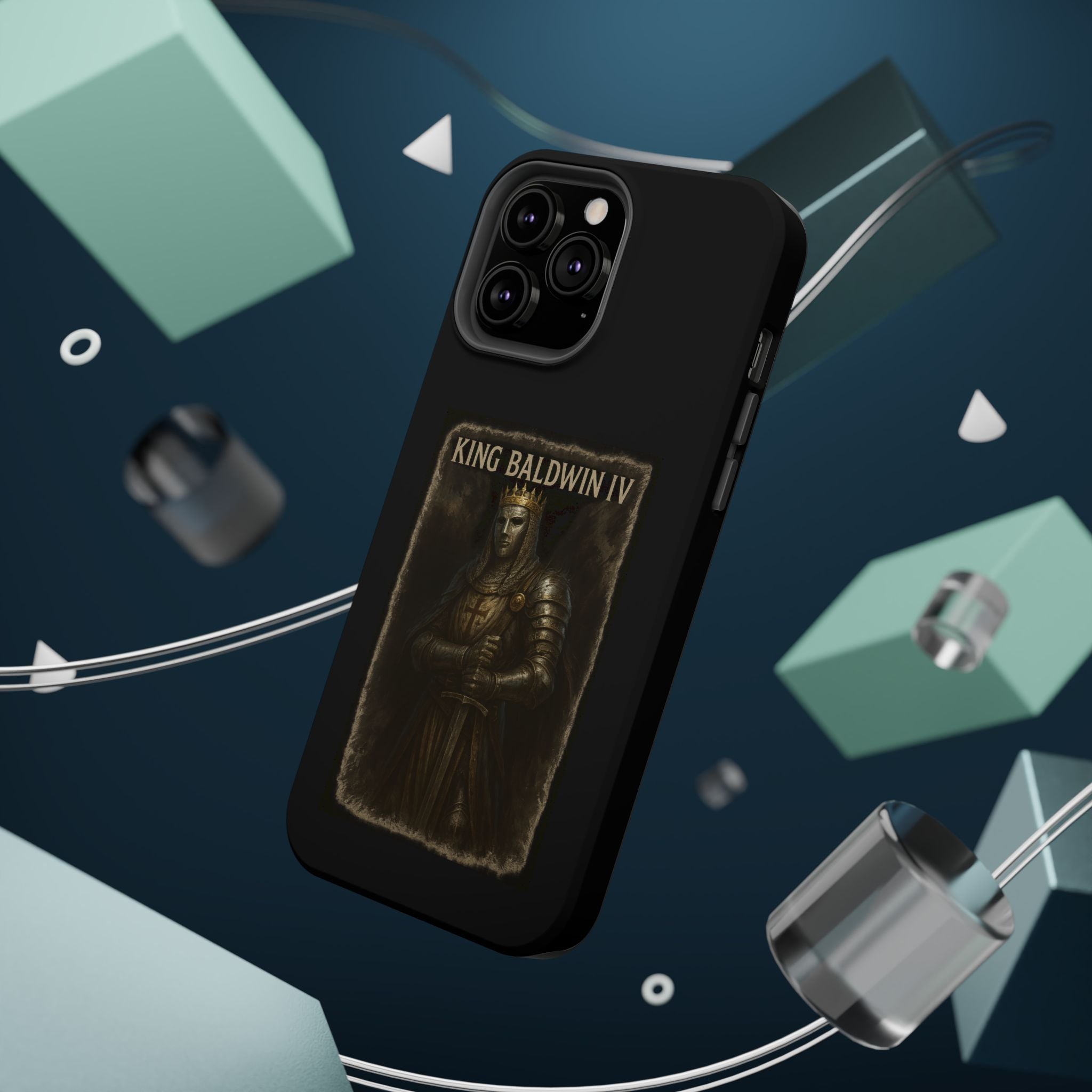 King Baldwin IV Impact-Resistant Magnetic Phone Case