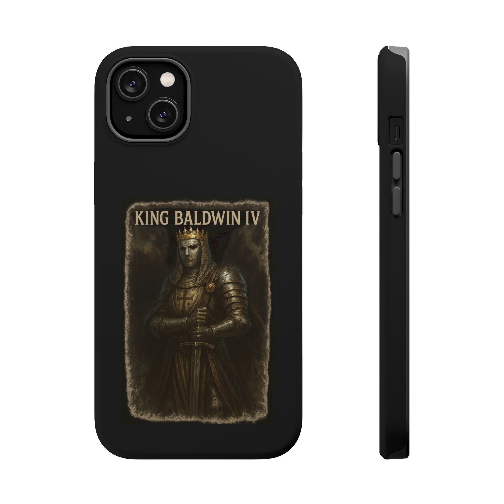 King Baldwin IV Impact-Resistant Magnetic Phone Case