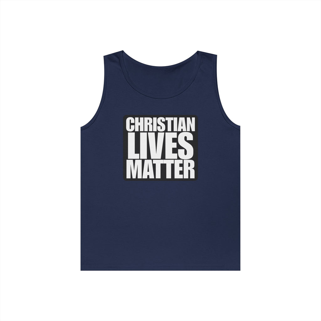 Christian Lives Matter Alt Design Heavy Cotton Tank Top