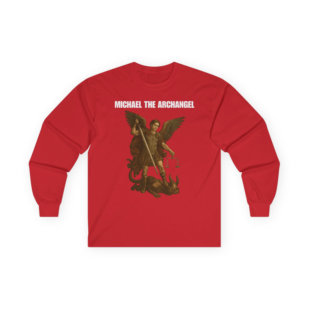 Michael the Archangel Graphic Long Sleeve Tee