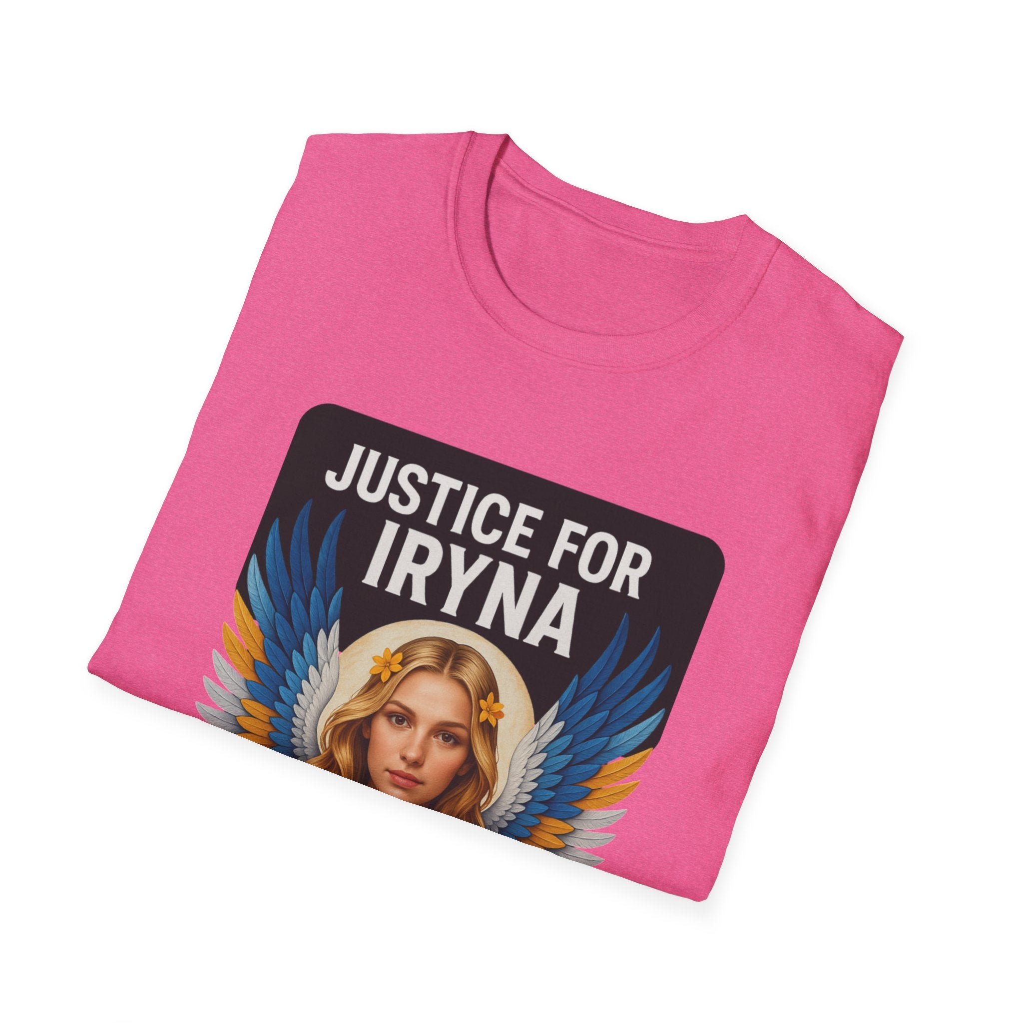 Justice For Iryna T-Shirt | Unisex Softstyle Tee, Activism Apparel, Statement Shirt