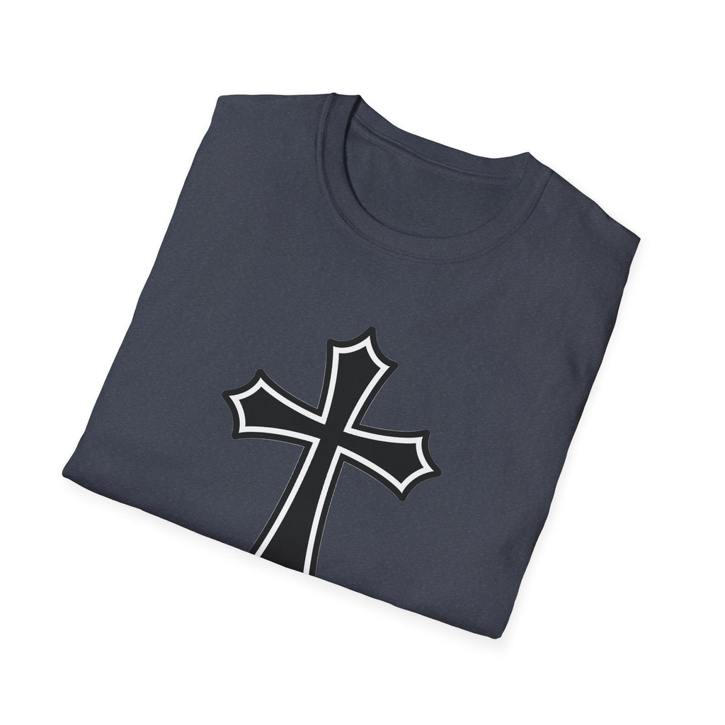 Medieval Style Cross Softstyle T-Shirt