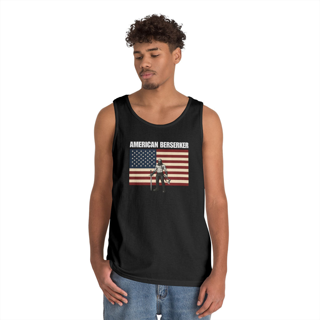 Bold American Berserker Heavy Cotton Tank Top