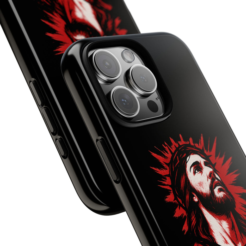 Christ is King Phone Case, Tough Phone Cover for Christian Faith