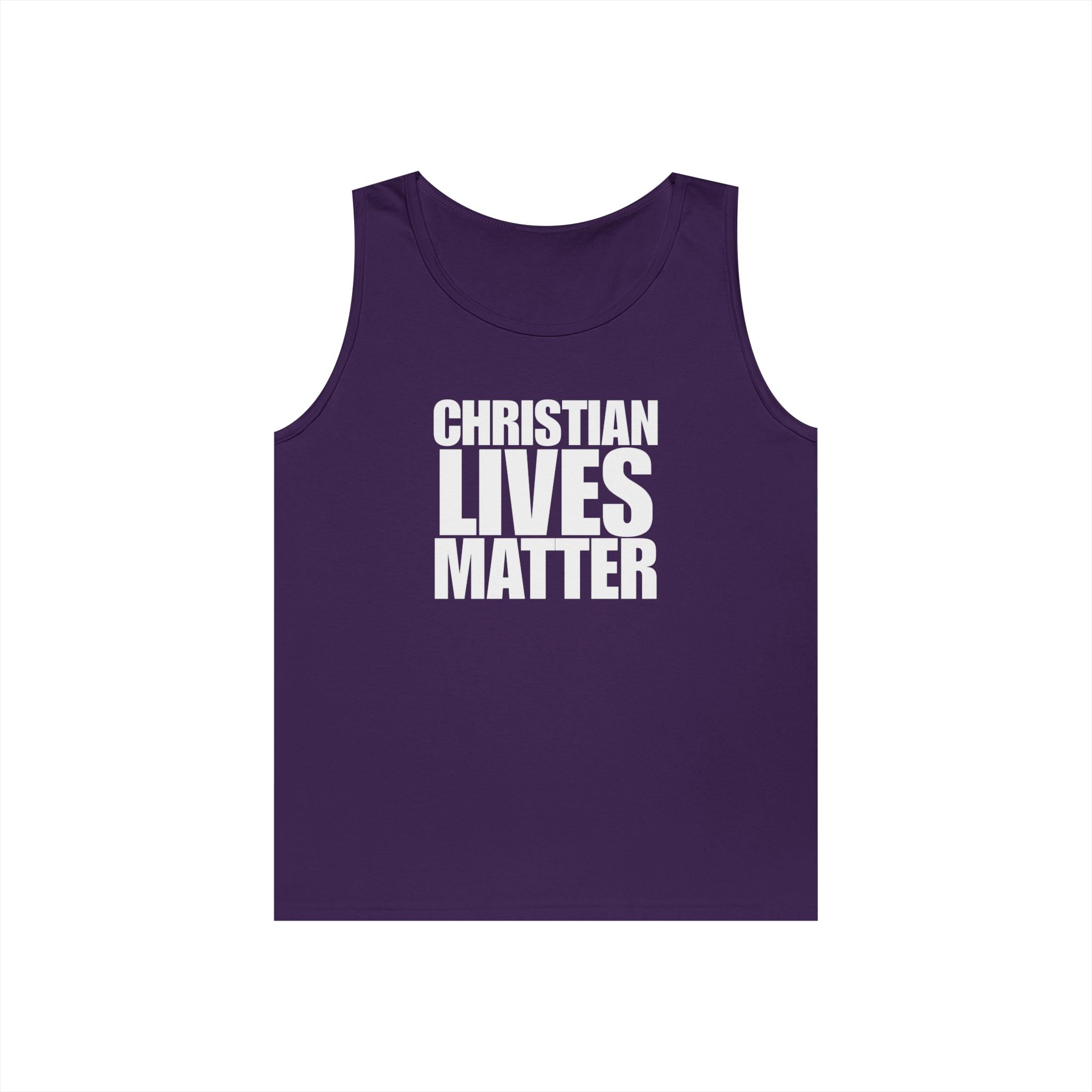 Christian Lives Matter Heavy Cotton Tank Top