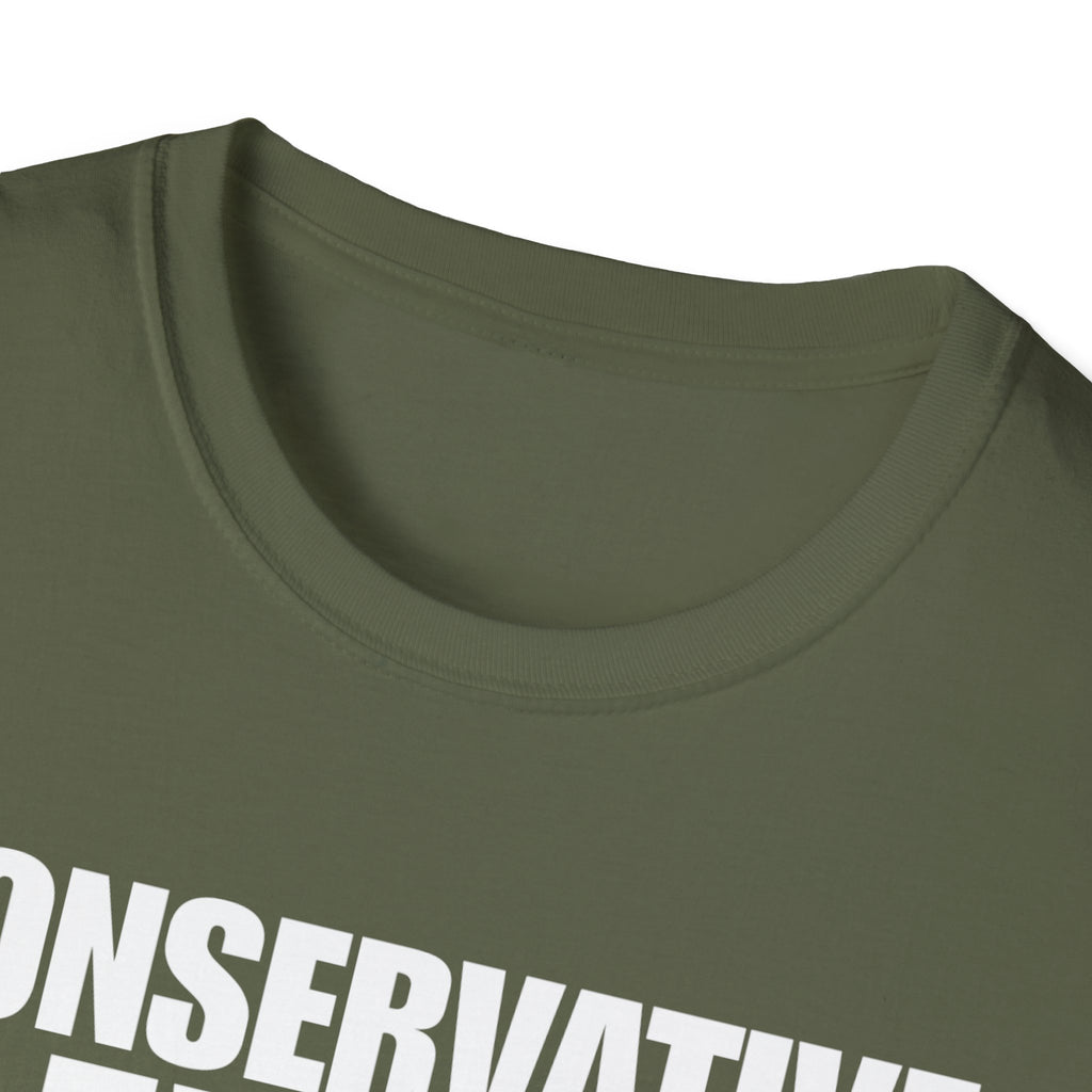 Conservative Lives Matter Graphic Cotton T-Shirt