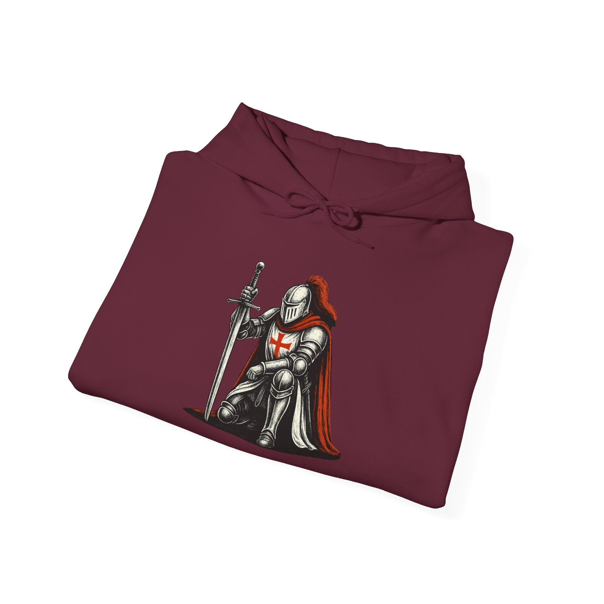 Crusader Graphic Only Heavy Blend™ Hoodie Sweatshirt