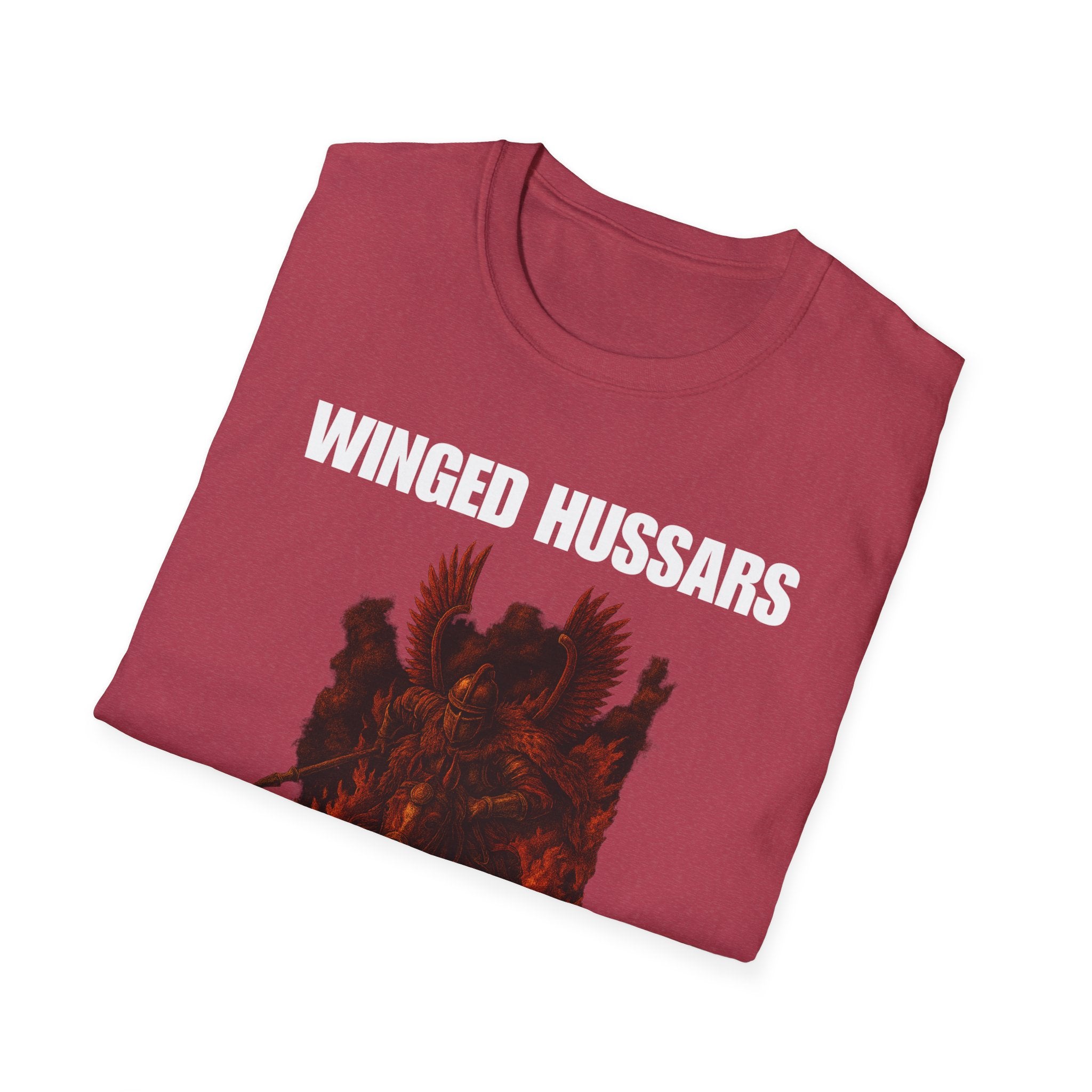 Winged Hussars Fiery Softstyle Cotton Shirt T-Shirt