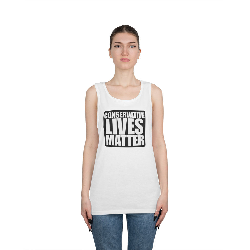 Conservative Lives Matter Alt Design Heavy Cotton Tank Top