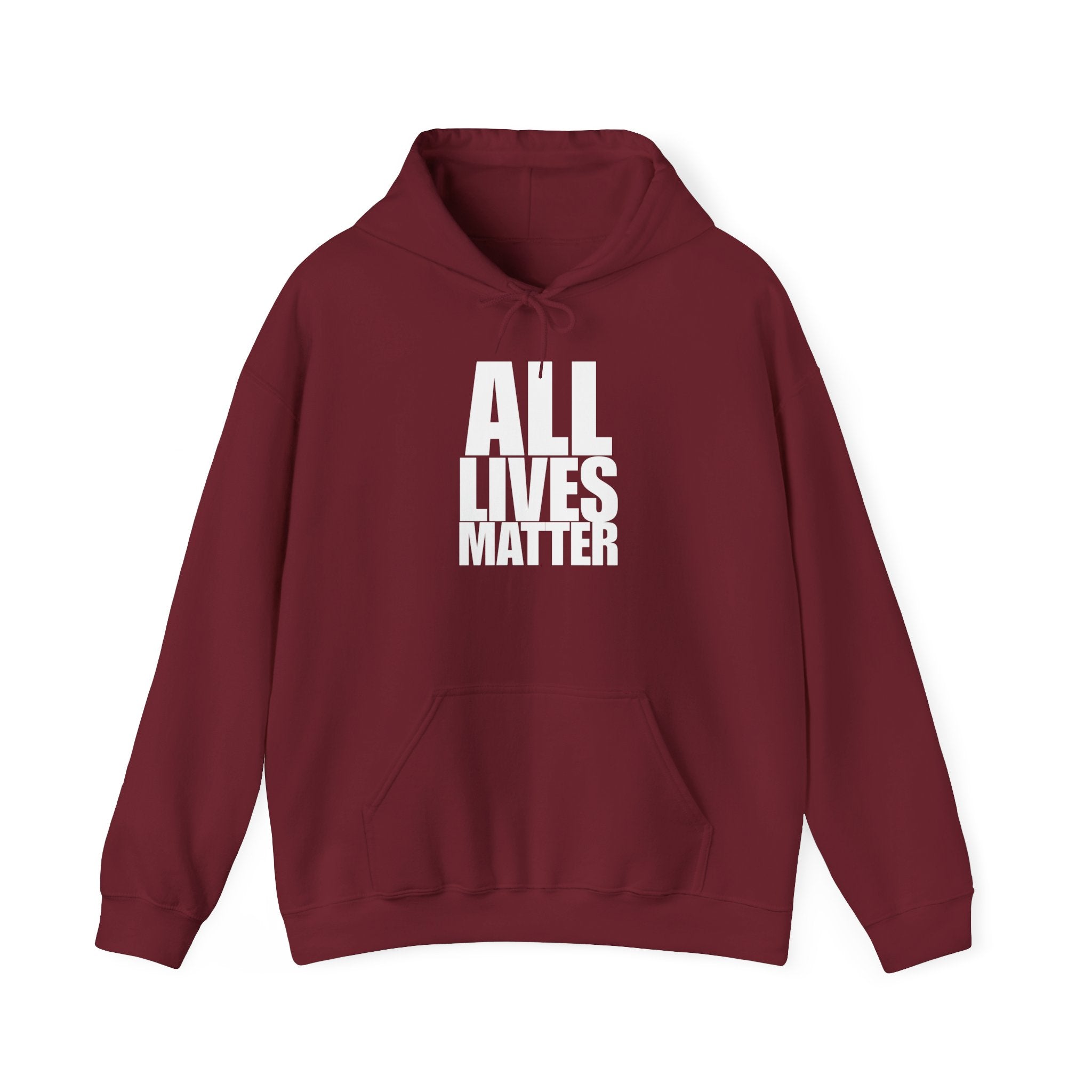 All Lives Matter Pull Over Hoodie Sweatshirt