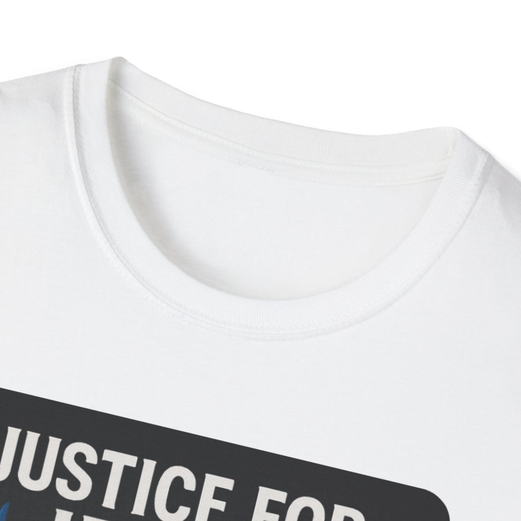 Justice for Iryna Unisex Softstyle T-Shirt, Protest T-Shirt, Statement Apparel