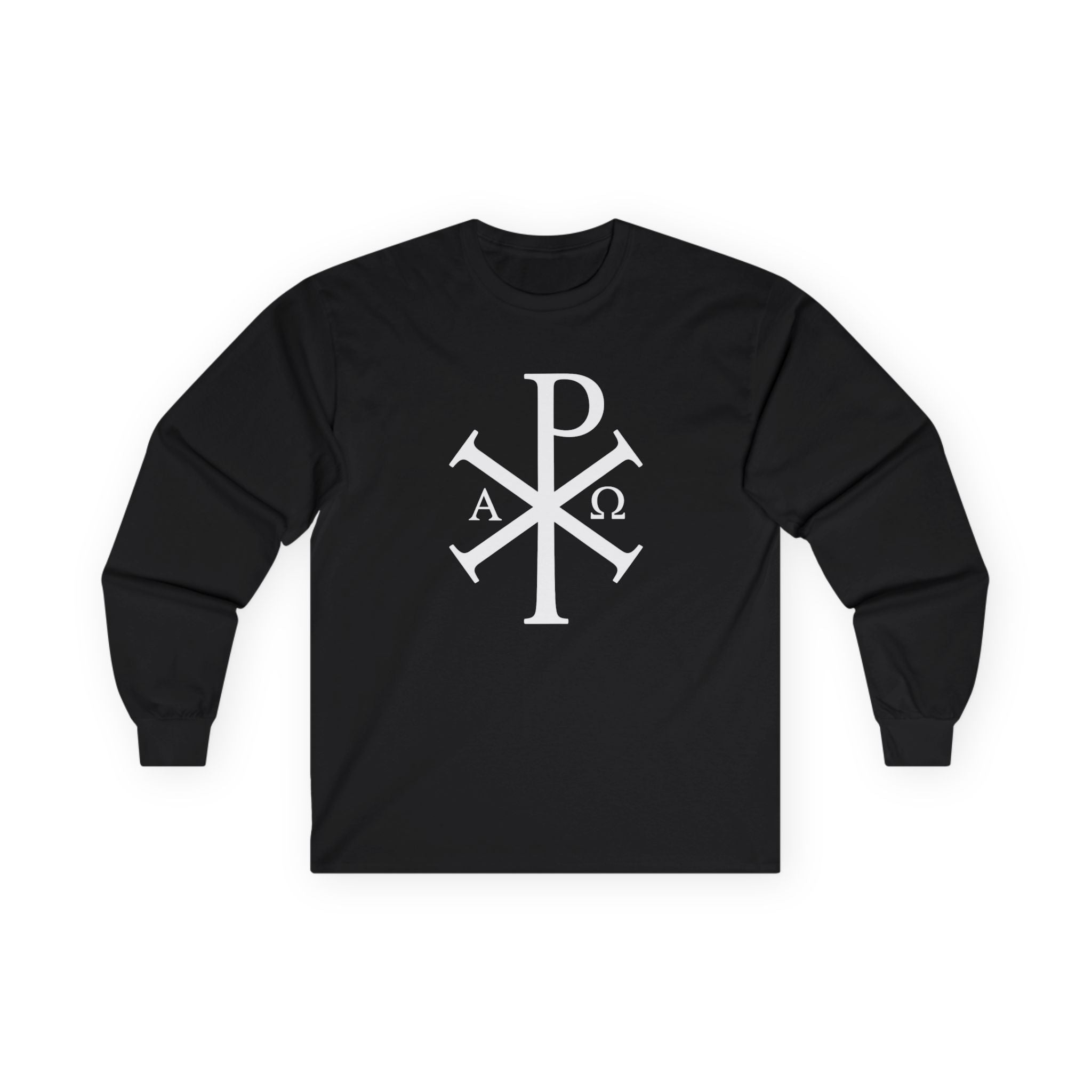 Stylish Long Sleeve T-Shirt with Pi Chi Rho Design