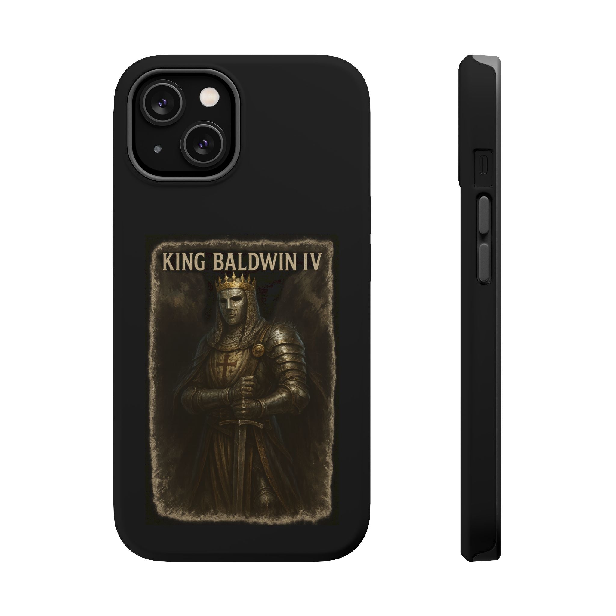 King Baldwin IV Impact-Resistant Magnetic Phone Case