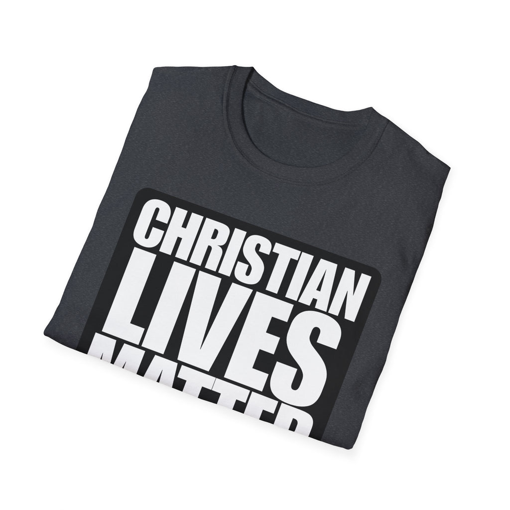 Christian Lives Matter Alt Design Heavy Cotton Shirt T-Shirt
