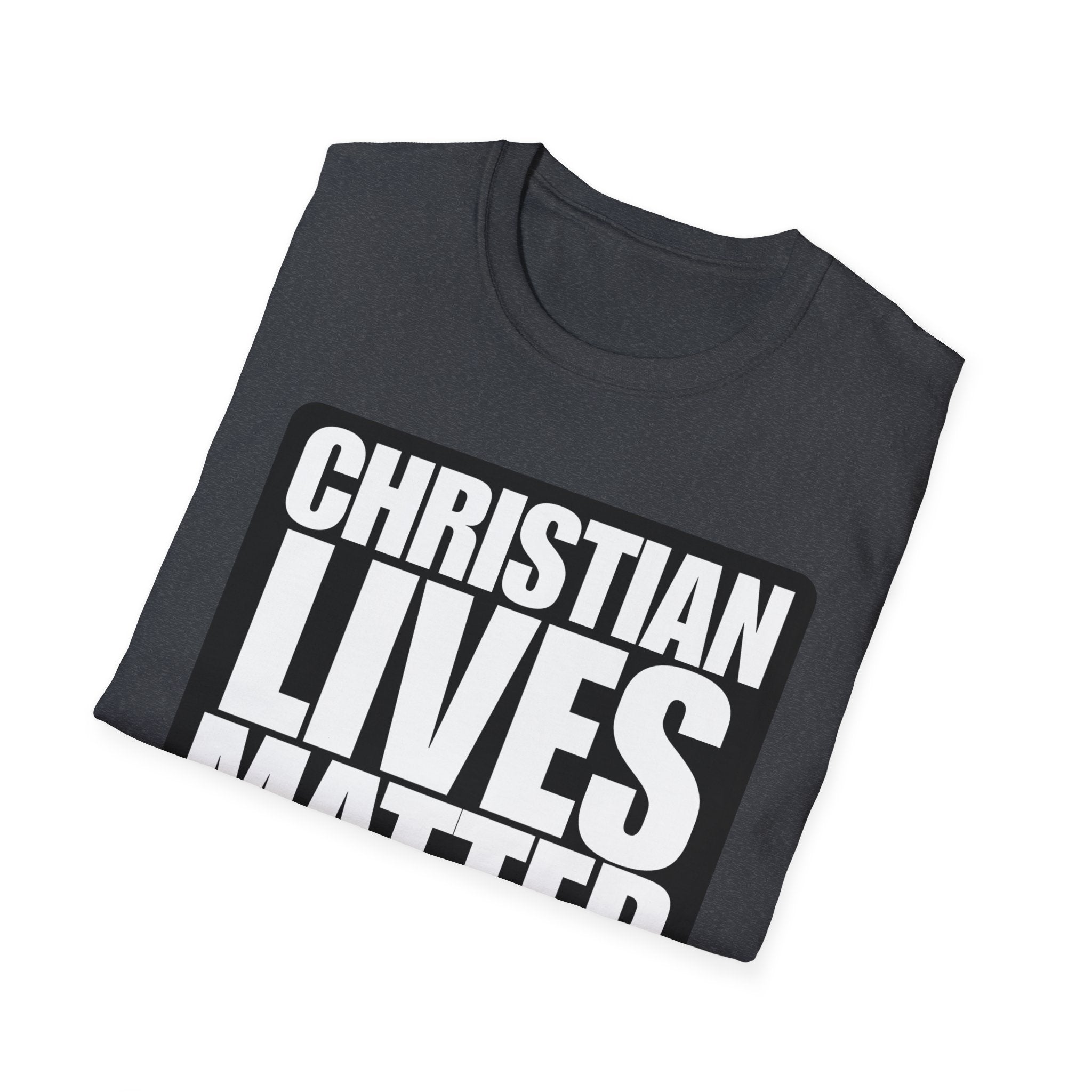 Christian Lives Matter Alt Design Heavy Cotton Shirt T-Shirt