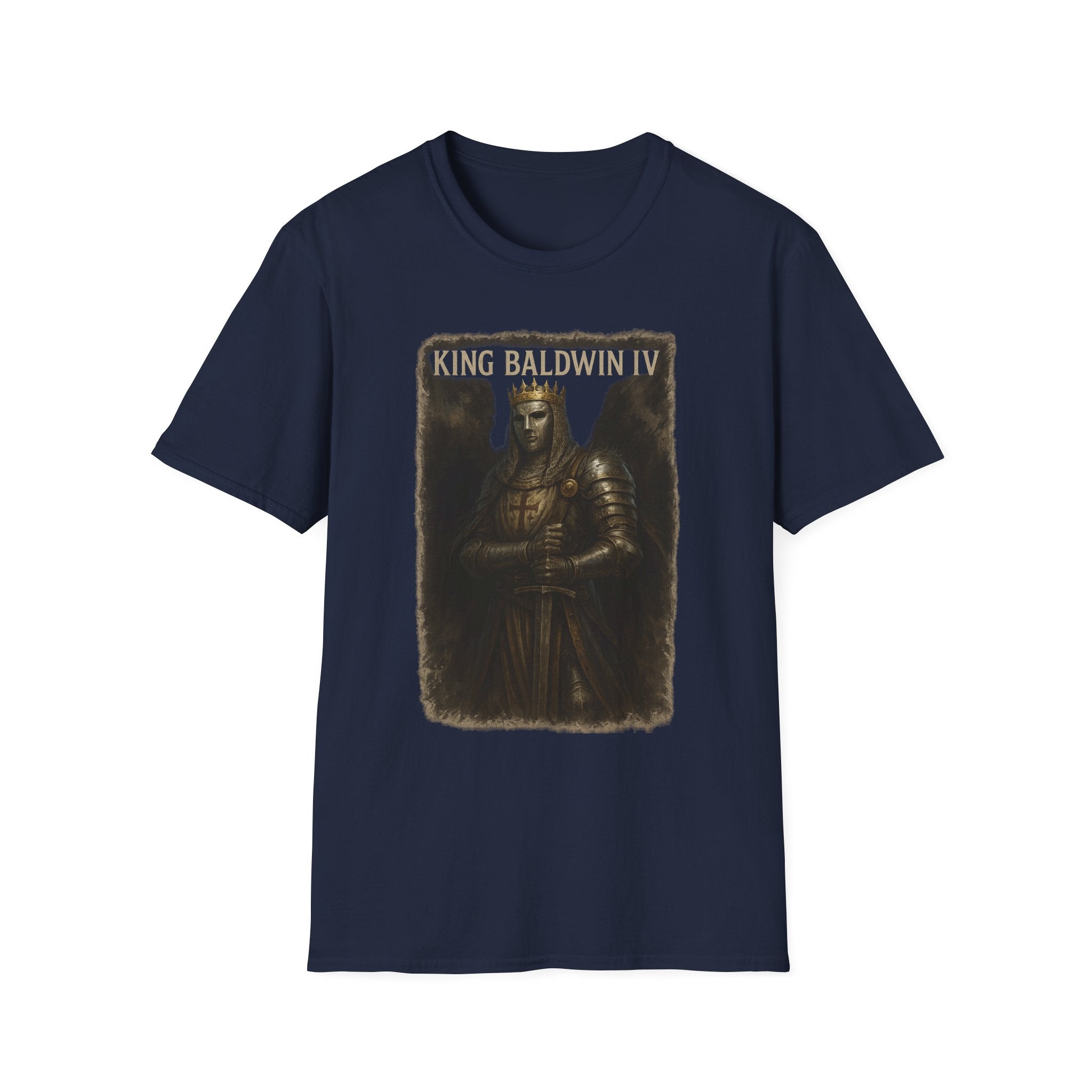 King Baldwin IV Graphic Unisex Softstyle T-Shirt