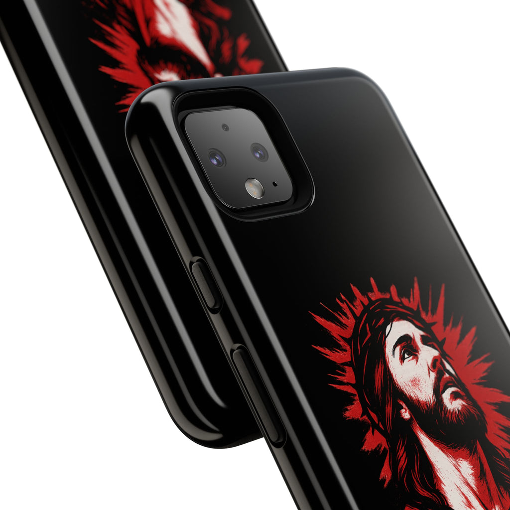 Christ is King Phone Case, Tough Phone Cover for Christian Faith