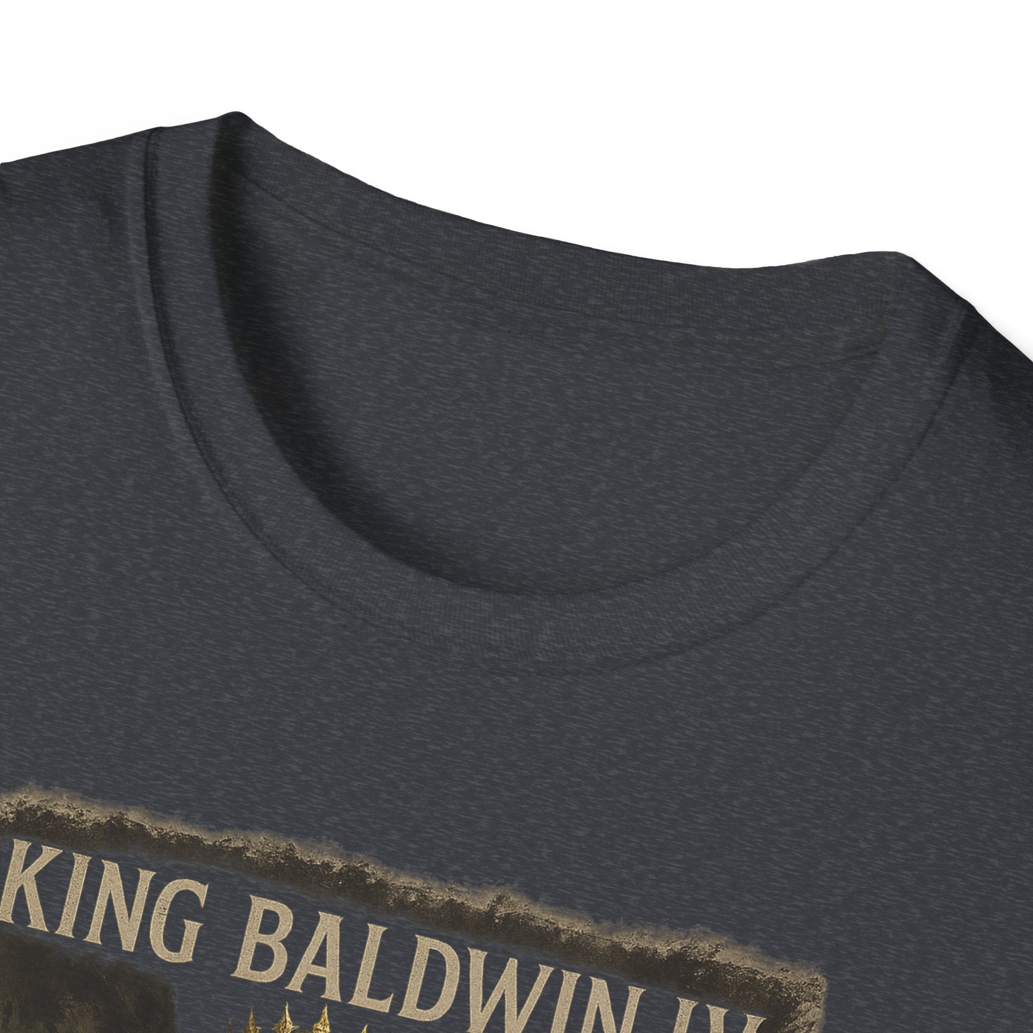 King Baldwin IV Graphic Unisex Softstyle T-Shirt