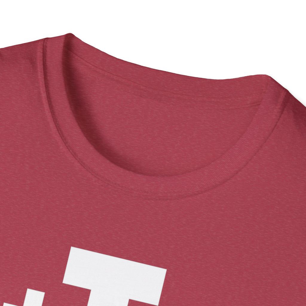 Cross of Jerusalem White Design Softstyle T-Shirt