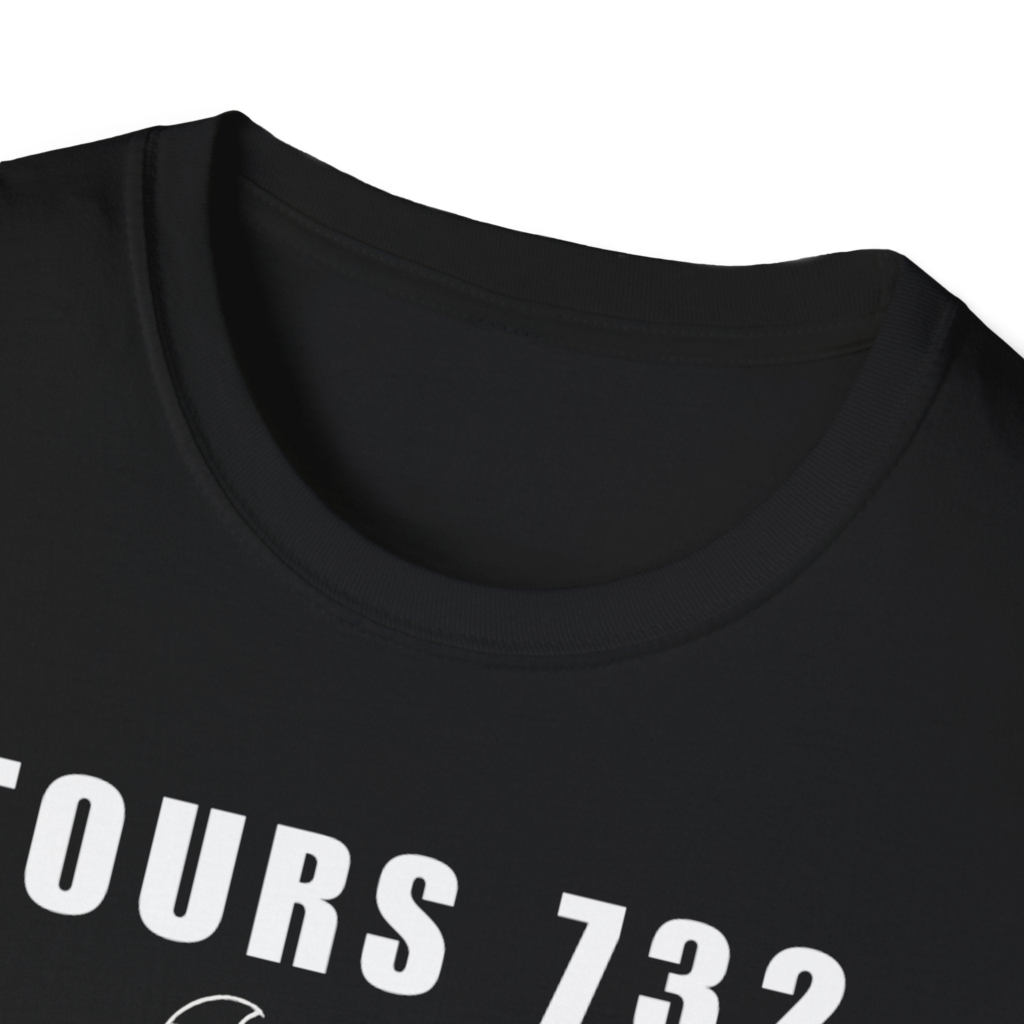 Tours 732 Charles "The Hammer" Martel "TOURS 732" Text Graphic Unisex Softstyle T-Shirt