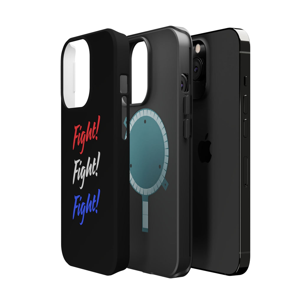 Magnetic Phone Cases, Motivational Phone Cover, Fight! Fight! Fight! Case, Personalized Phone Accessory, Unique Gift for Fighters
