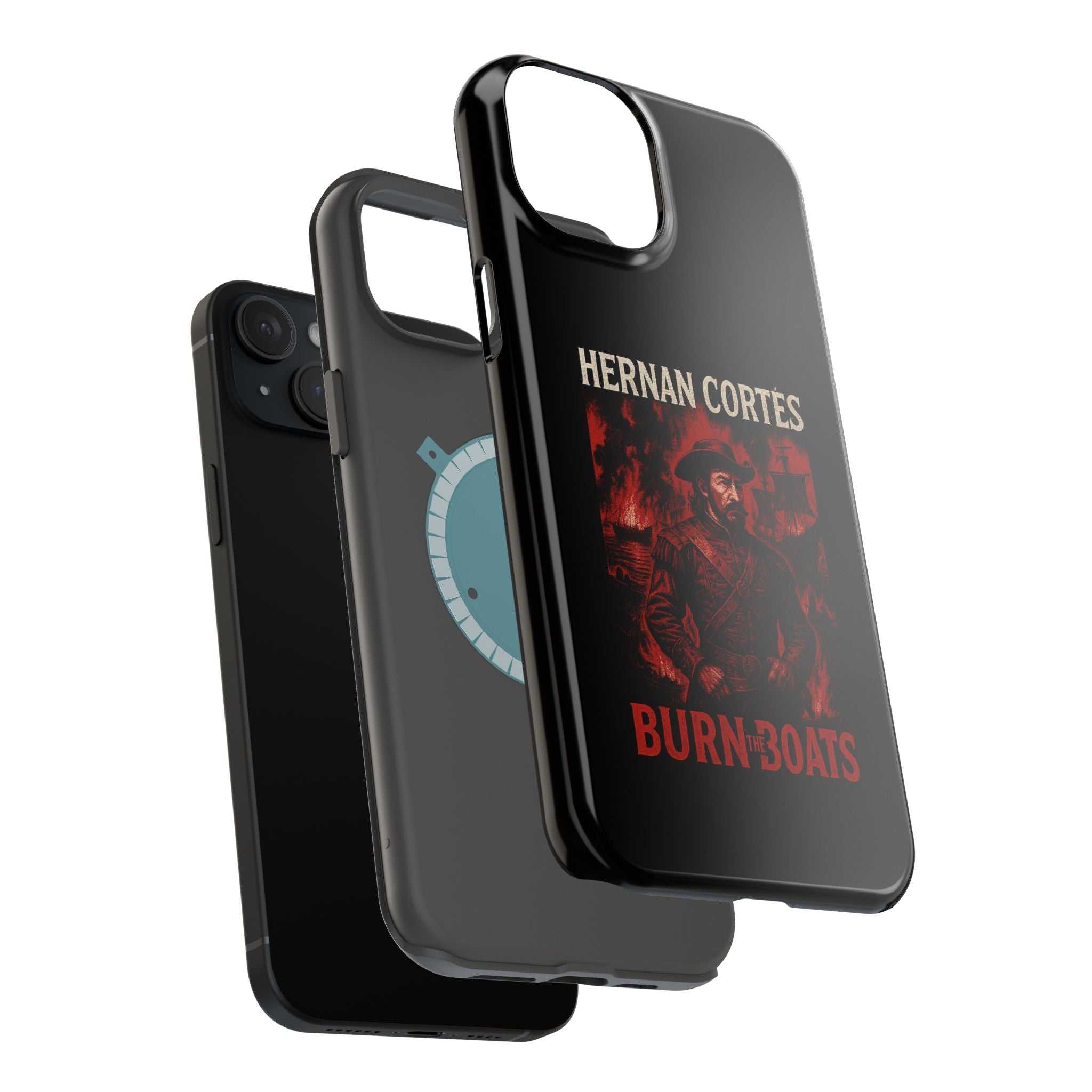 Hernan Cortes Impact-Resistant Magnetic Phone Case