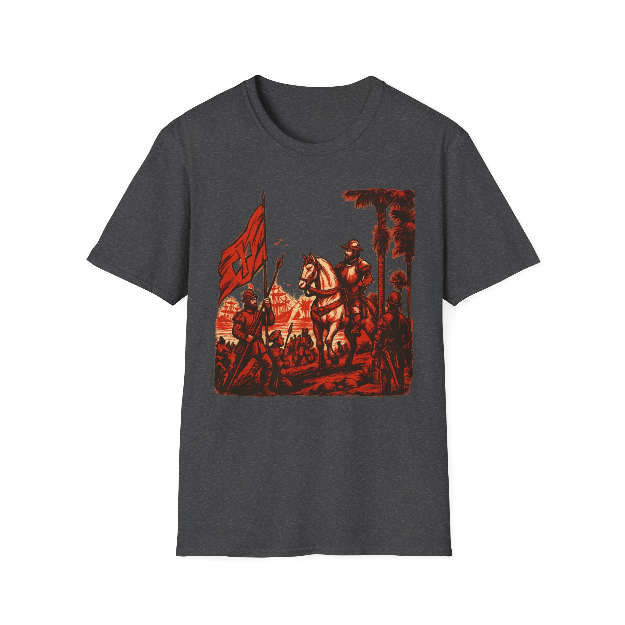 Vintage Conquistador Unisex Softstyle T-Shirt
