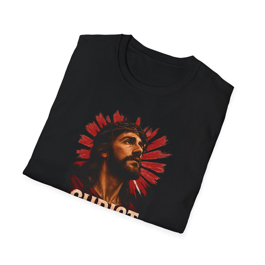 Christ is King Unisex Softstyle T-Shirt Alt Design