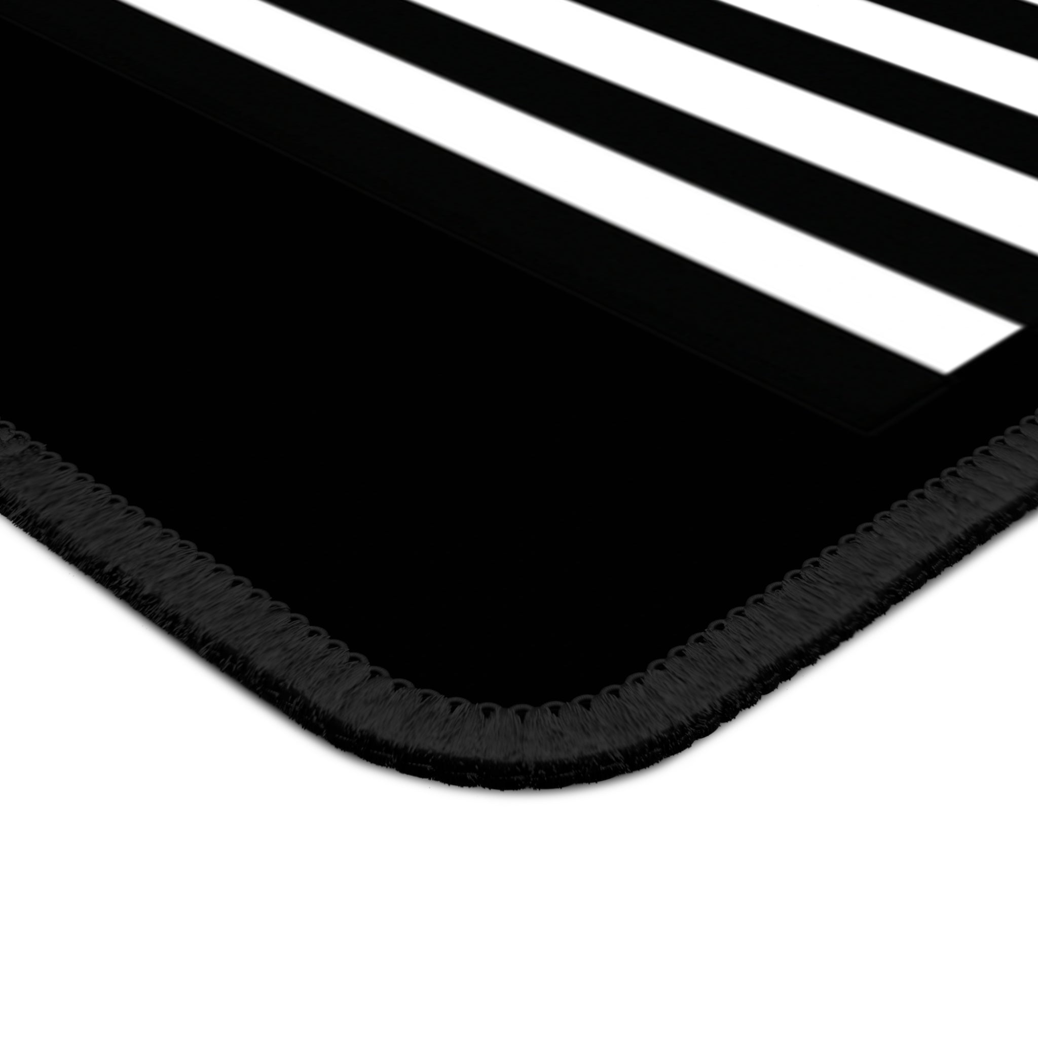 USA American Flag Black and White Gaming Mouse Pad