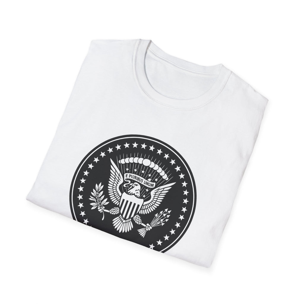 American Eagle Presidential Seal Design Graphic Cotton T-Shirt
