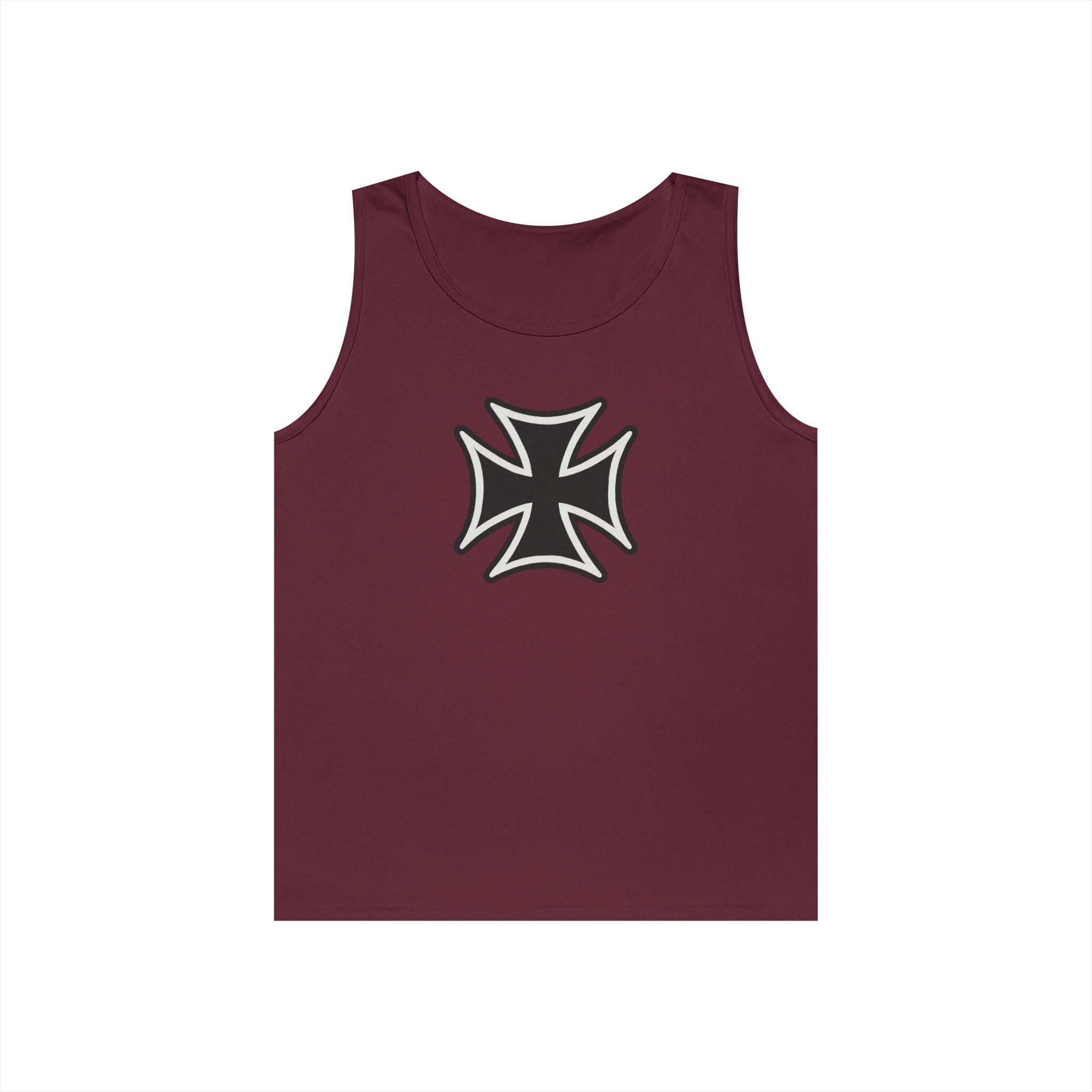 Teutonic Cross Heavy Cotton Tank Top